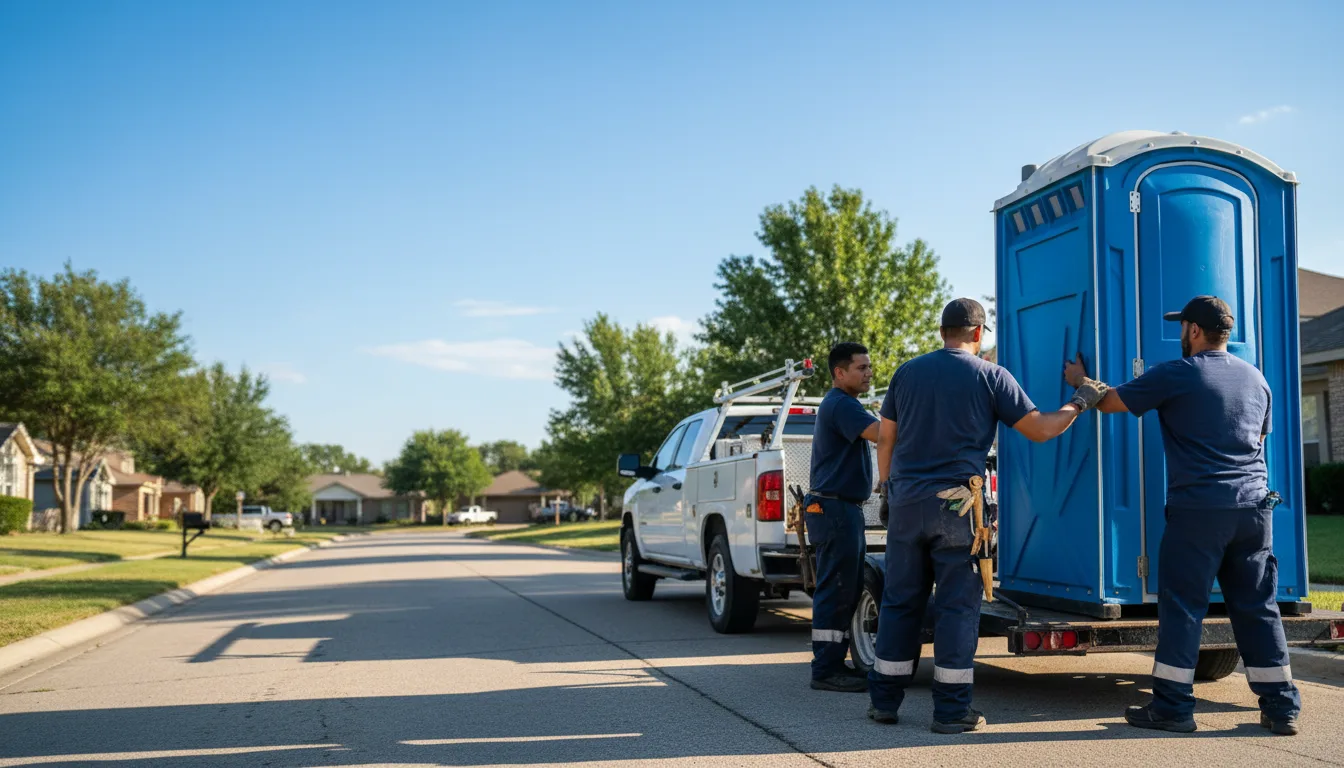 Portable Toilet Rental in Morrison, IL near me